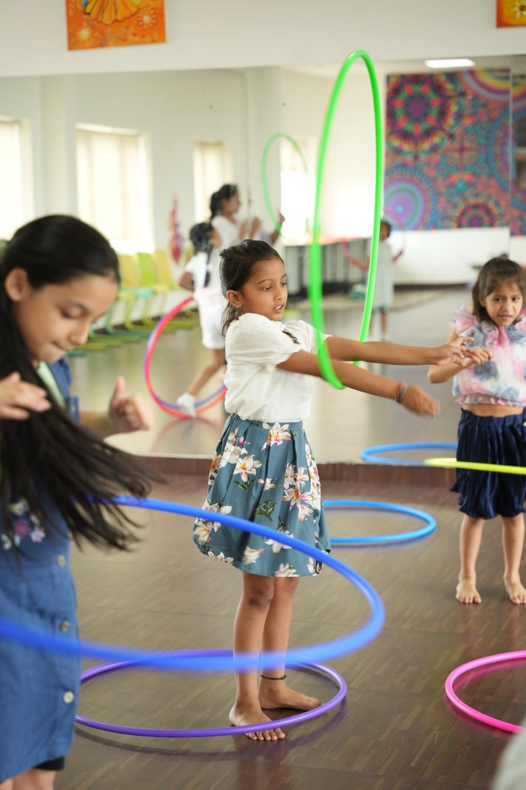 Gymnastic & Hula Hoop, Ribbon session photo 2