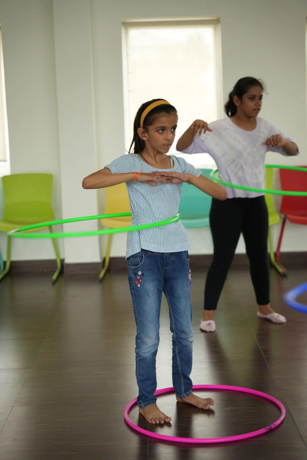 Gymnastic & Hula Hoop, Ribbon session photo 4