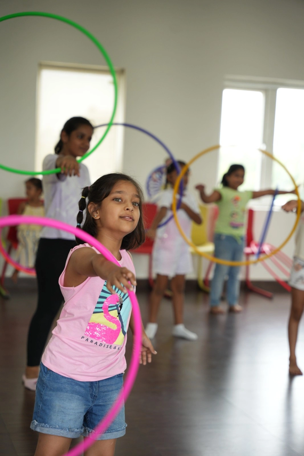 Gymnastic & Hula Hoop, Ribbon session photo 5