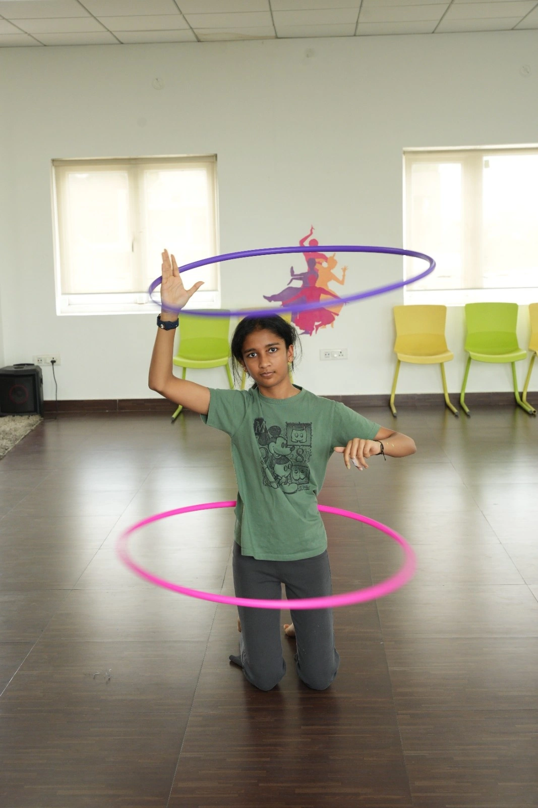 Gymnastic & Hula Hoop, Ribbon session photo 6