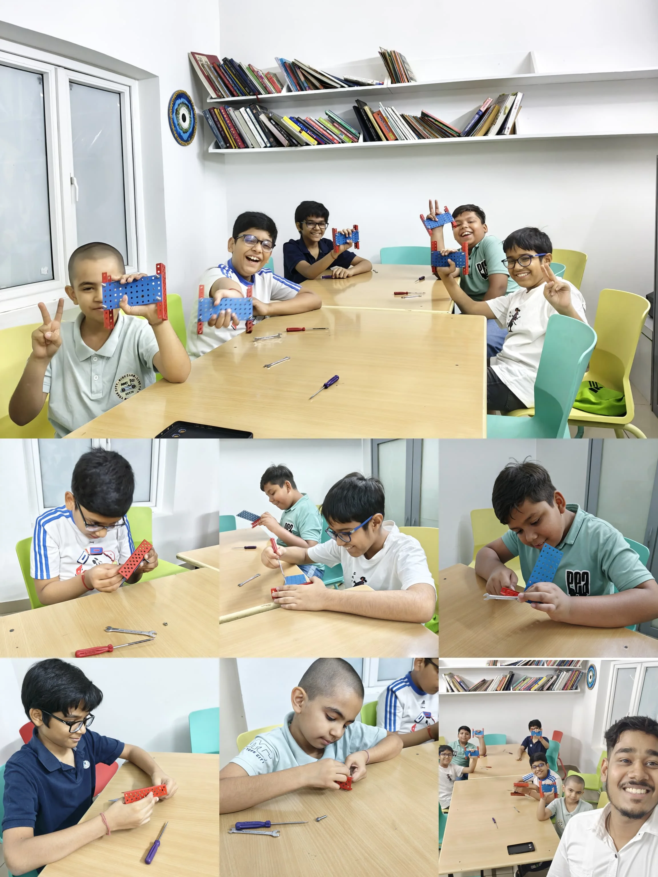 Robotics session photo 1
