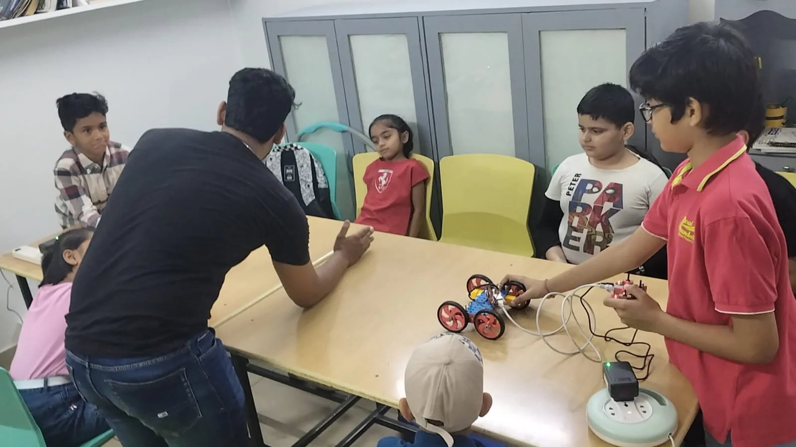 Robotics session photo 5