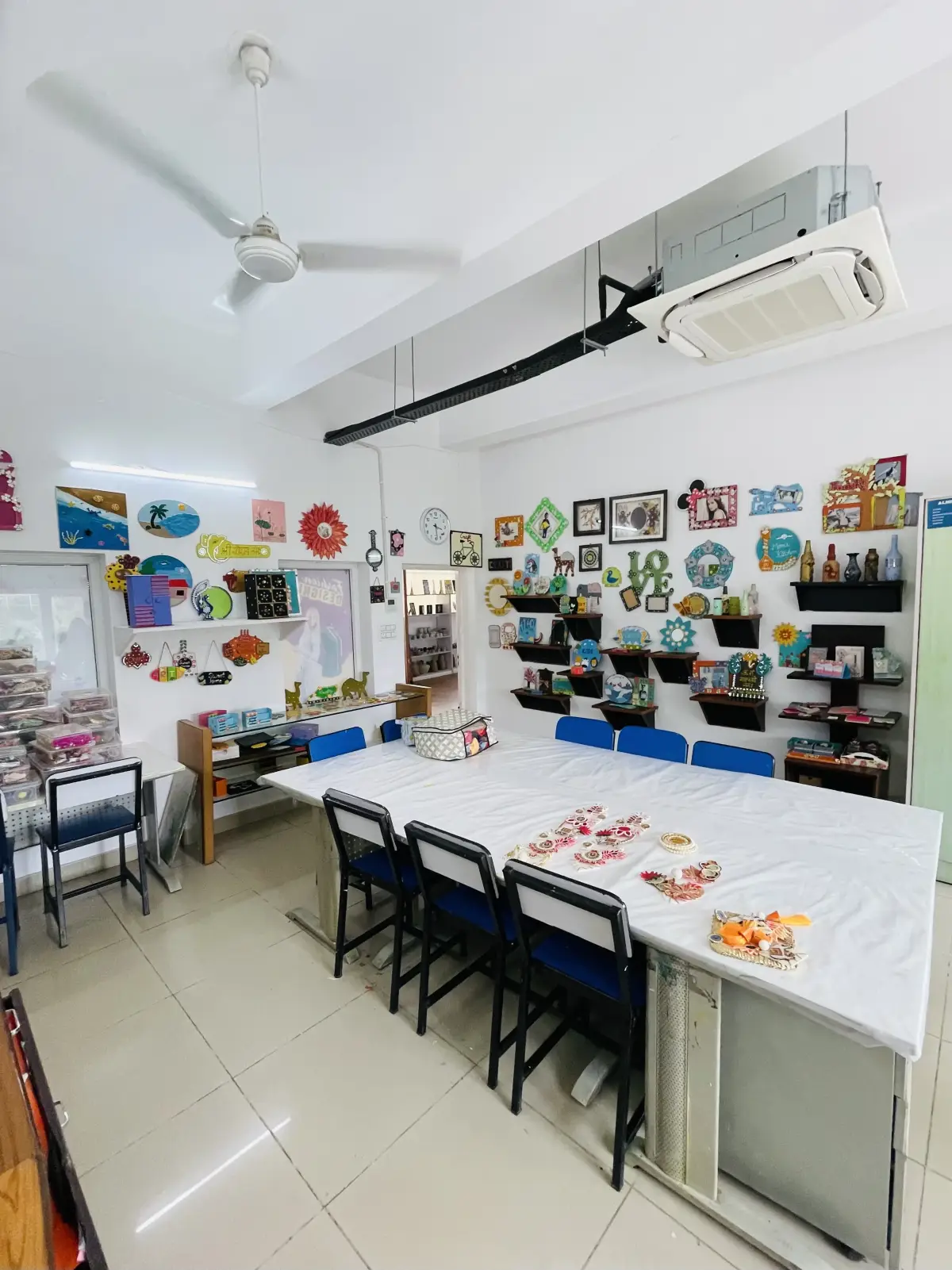 The Art Classroom at B.P. Jain Skill Development Center