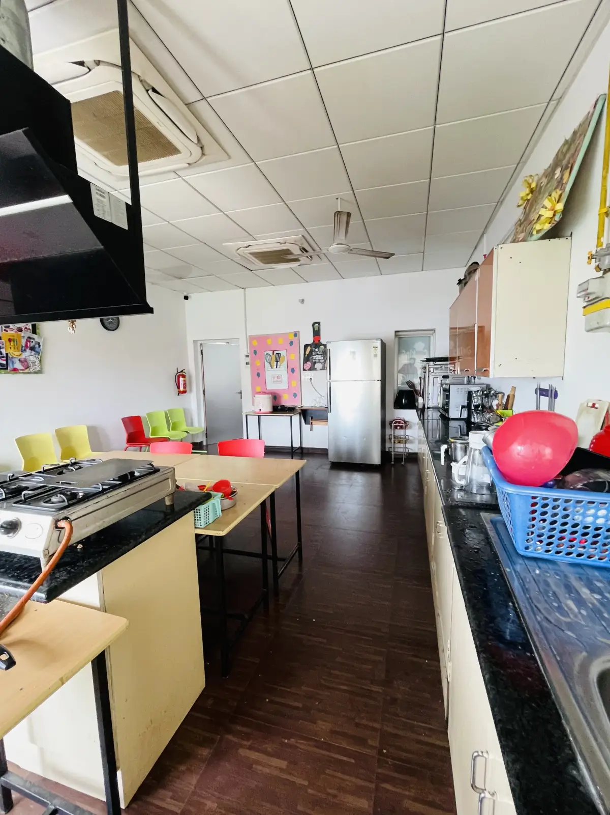The Cooking Classroom at B.P. Jain Skill Development Center