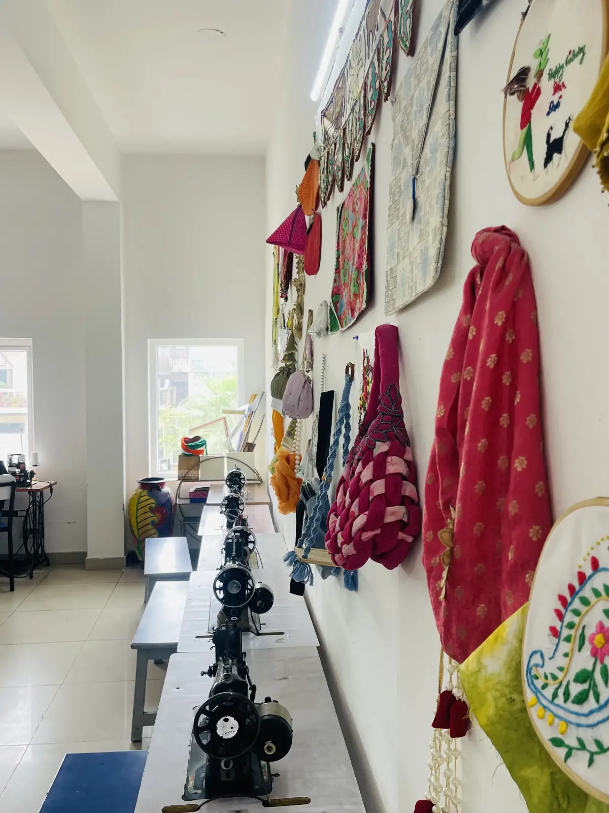 The Craft Classroom at B.P. Jain Skill Development Center