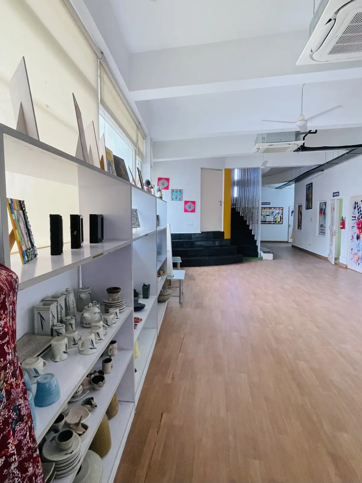 Crafts on Display at B.P. Jain Skill Development Center