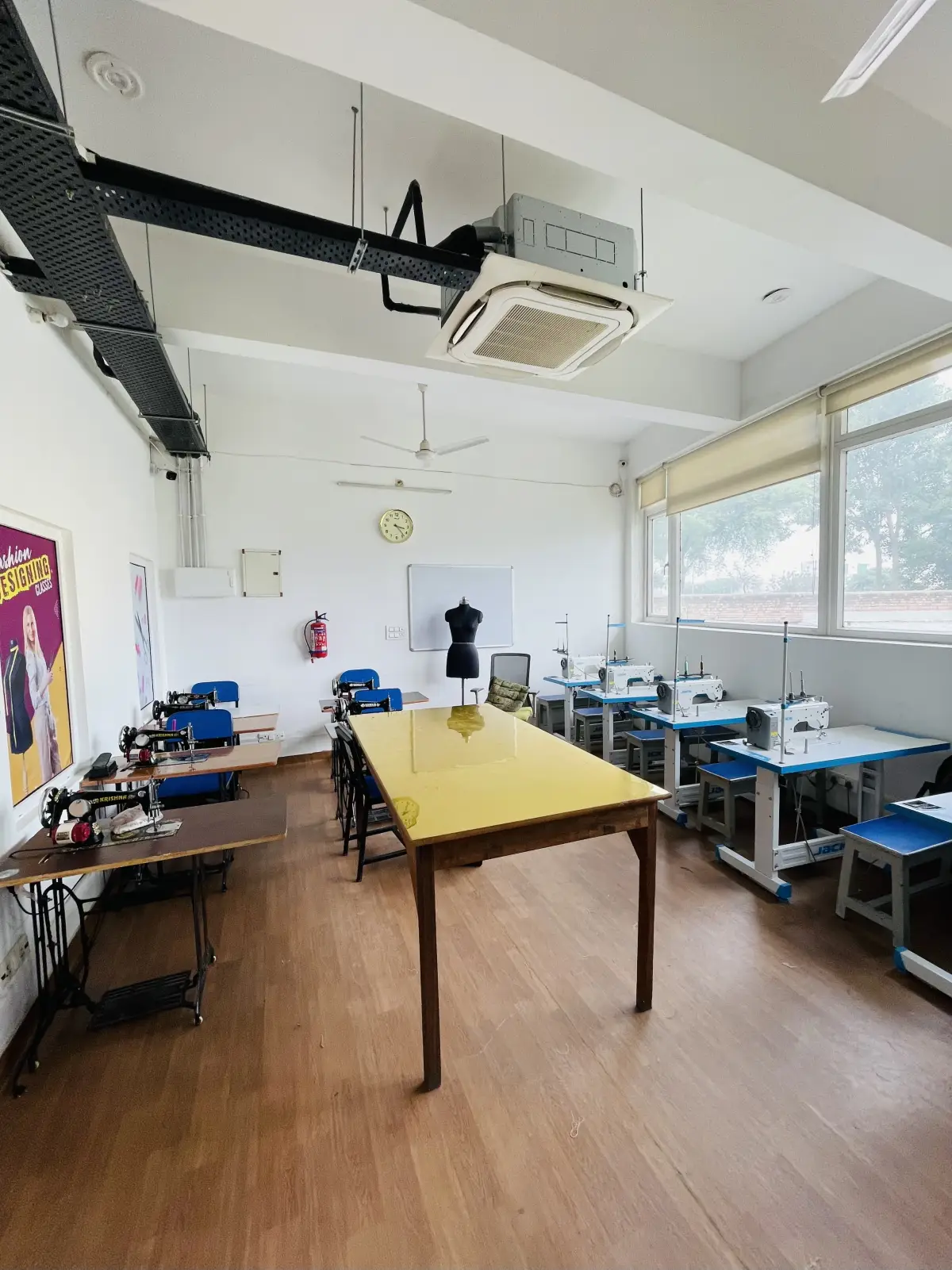 The Stitching Classroom at B.P. Jain Skill Development Center